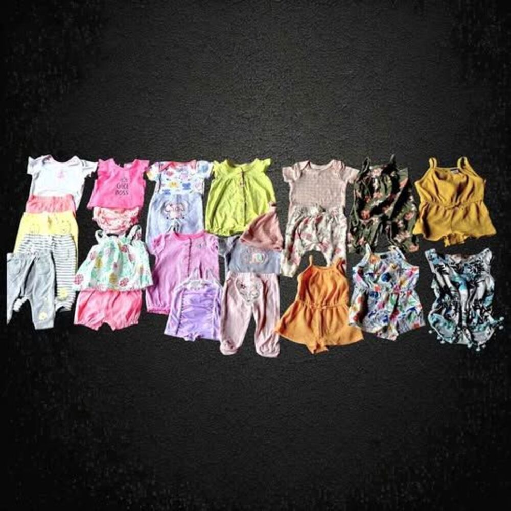 Girl's 0-3 Month Clothing Lot